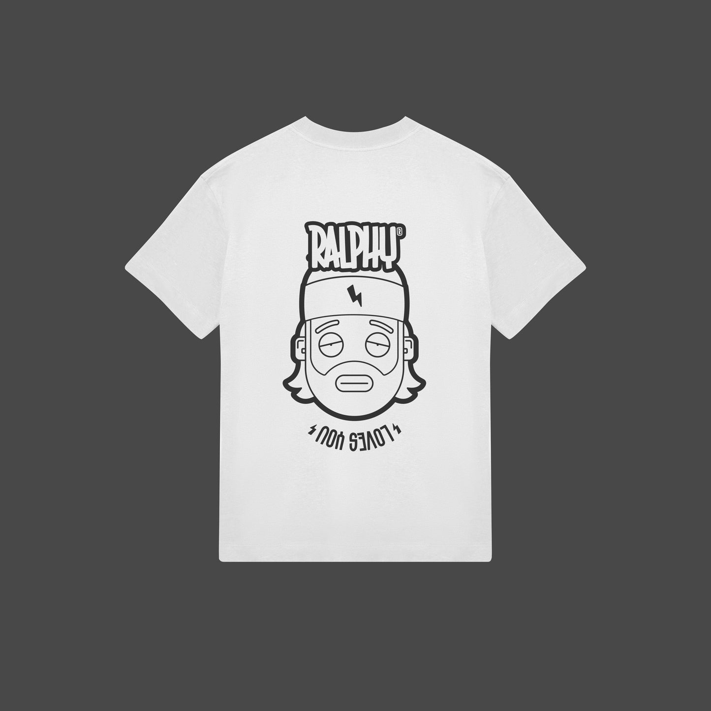 'baked dude' boxy tee