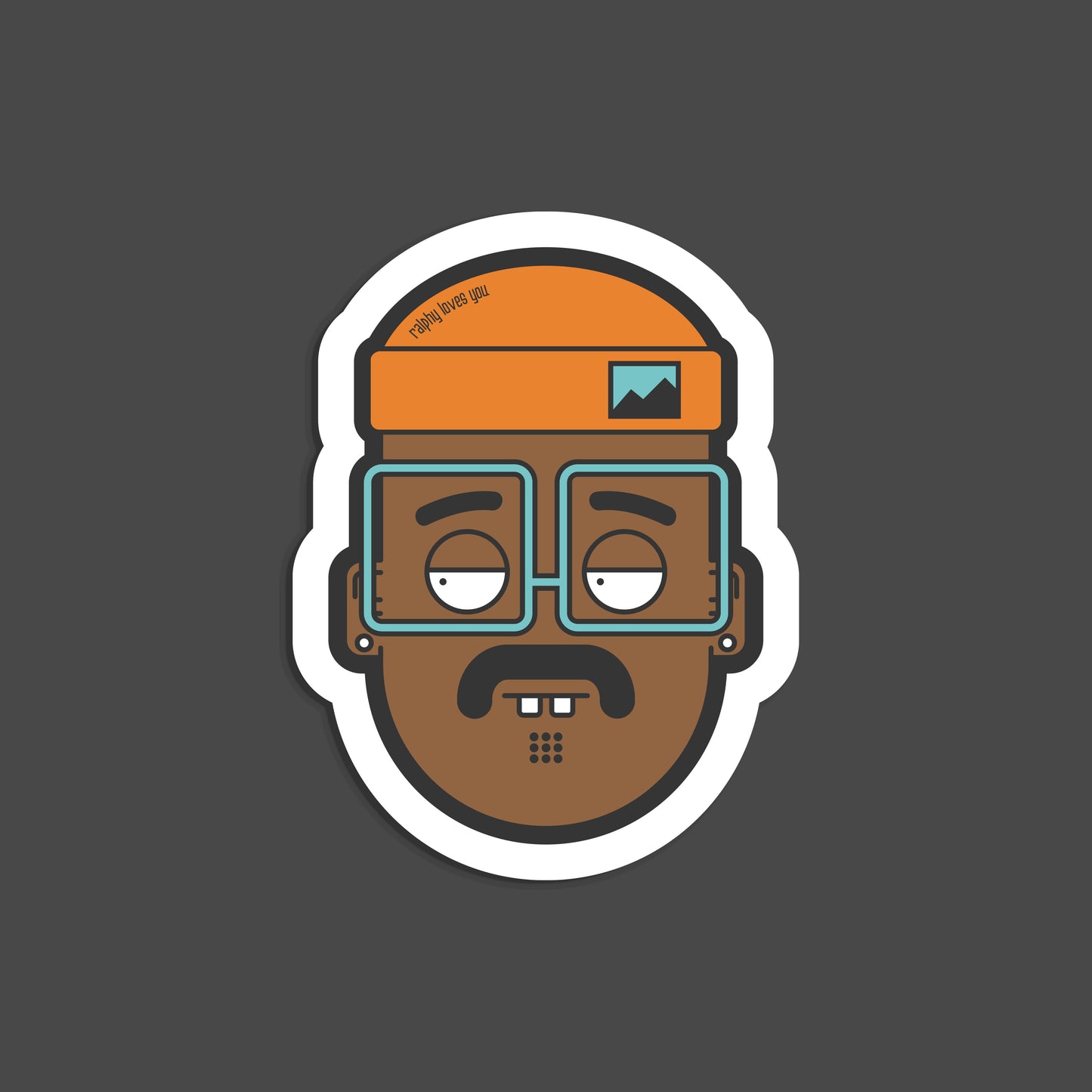 'the whole gang' sticker pack