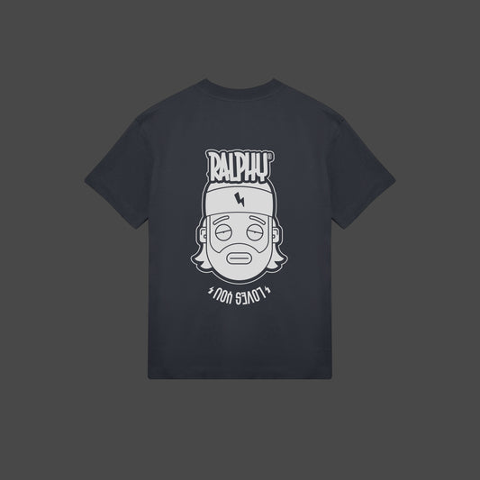 'baked dude' b-side boxy tee